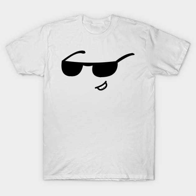 Cool Guy Sunglasses T-Shirt by JacCal Brothers